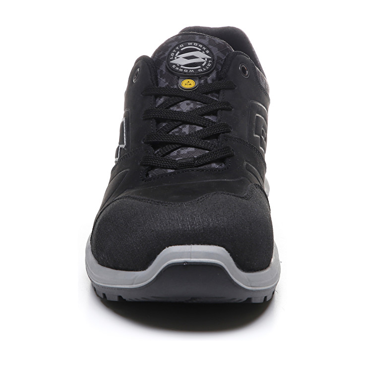 Lotto Hit 200 S3 Esd Safety Shoes Black | BJCVLWTE