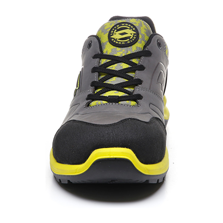 Lotto Hit 200 S3 Safety Shoes Black / Green / Grey | RU1LXCHP