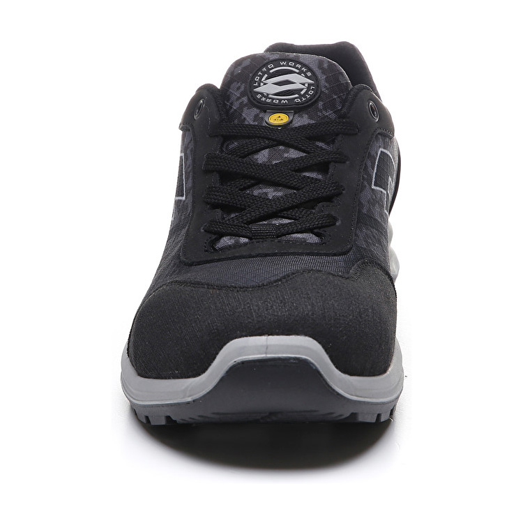 Lotto Hit 400 S1p Esd Safety Shoes Black | RFO2H7LQ