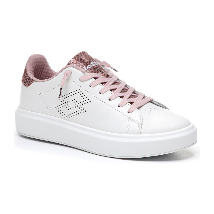 Lotto Impressions Python W Sneakers White / Pink | 05JOYM7T