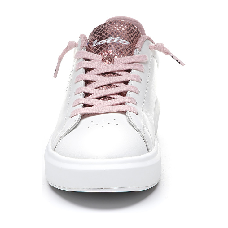 Lotto Impressions Python W Sneakers White / Pink | 05JOYM7T