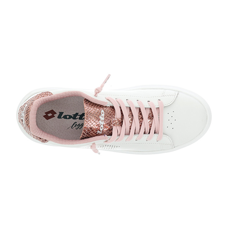 Lotto Impressions Python W Sneakers White / Pink | 05JOYM7T