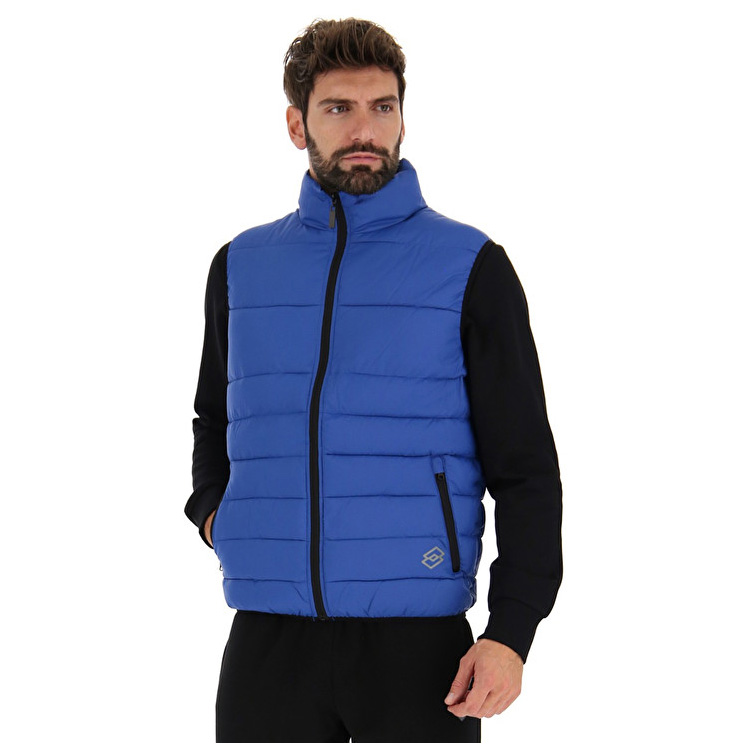 Lotto Jonah Ii Gilet Pad Jackets Blue | 871BJLMF