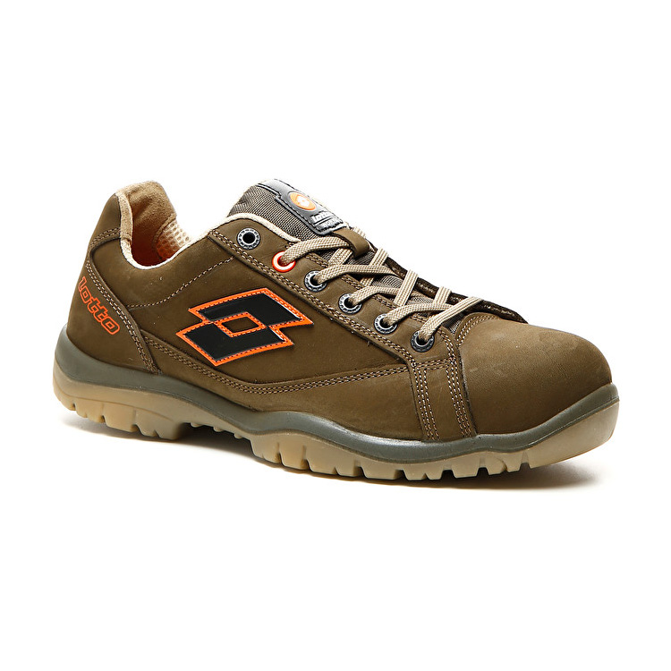 Lotto Jump 750 S3 Src Safety Shoes Brown | 5CXRPXLW