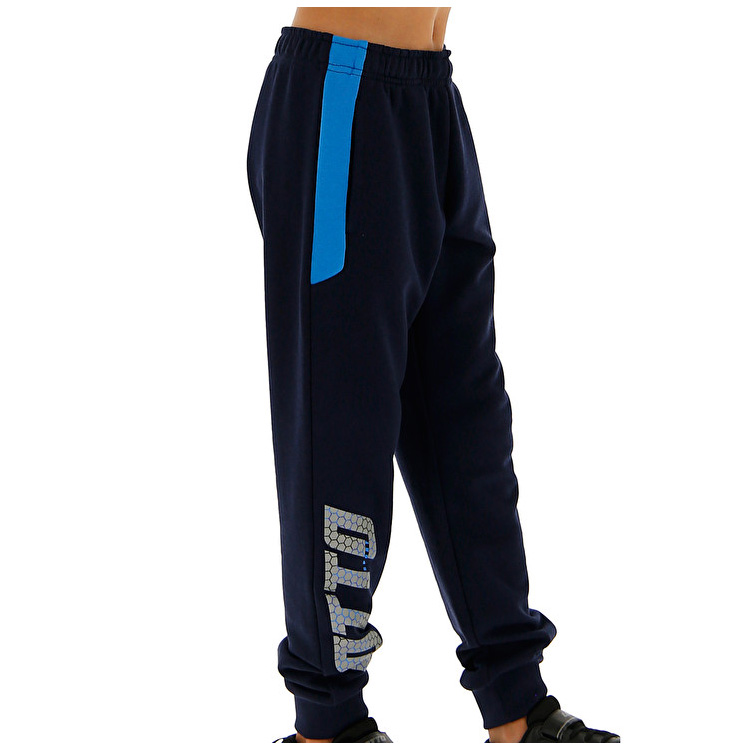 Lotto Logo B Iii Pant Rib Ft Tracksuits Black | H5OMLESN