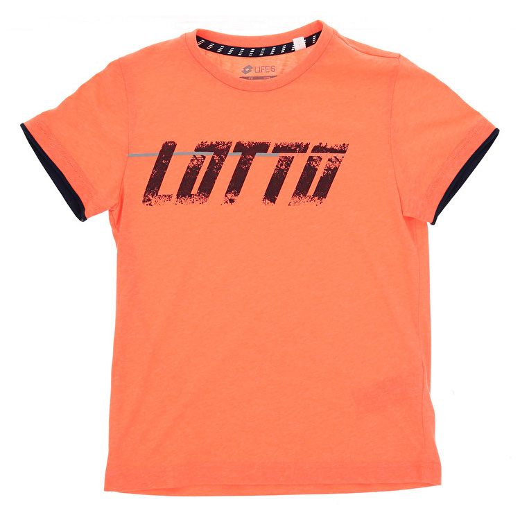 Lotto Logo T Shirts Orange | XCTOI4ZE