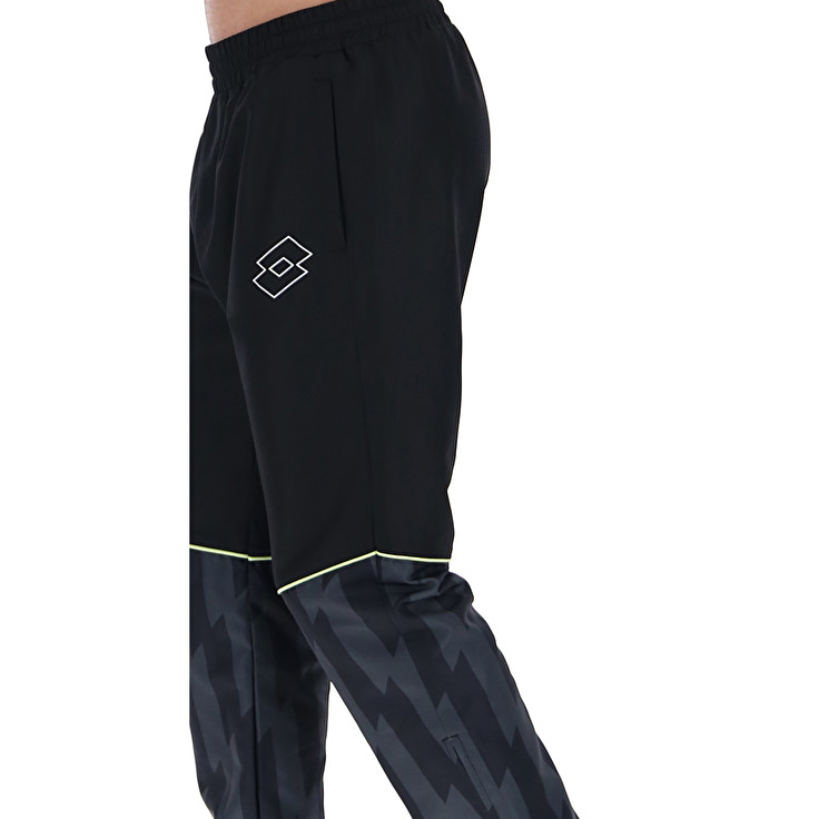 Lotto Logo Vi Db Pants Black / Grey | BDLNCVZK