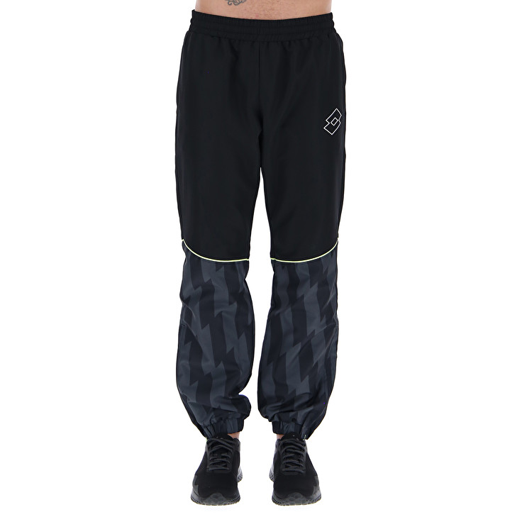 Lotto Logo Vi Db Pants Black / Grey | BDLNCVZK