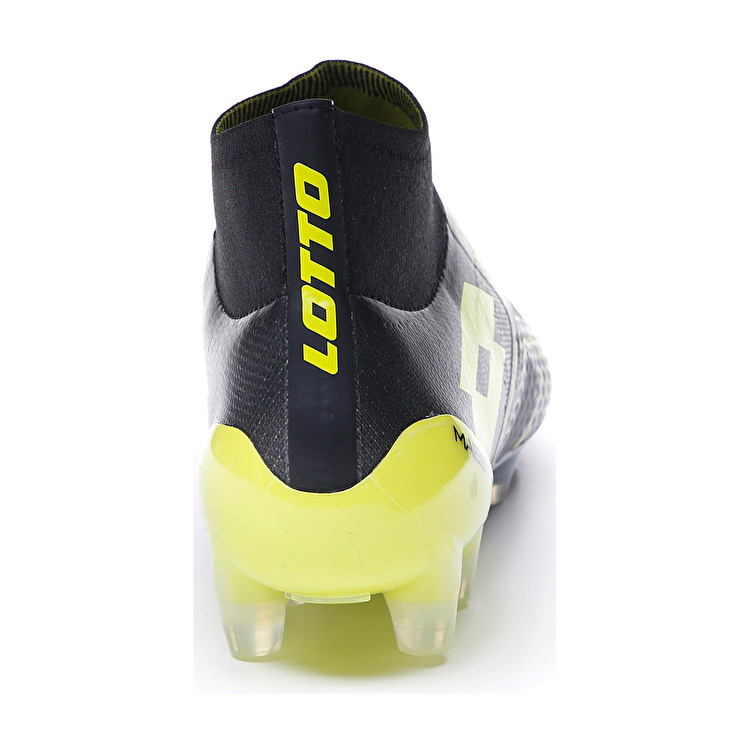 Lotto Maestro 100 Iii Fg Soccer Shoes Grey / Black / Green | H0MOI6ZB