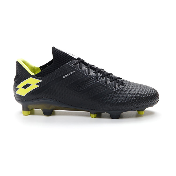 Lotto Maestro 100 Iv Fg Soccer Shoes Black / Green | EF63ZL18