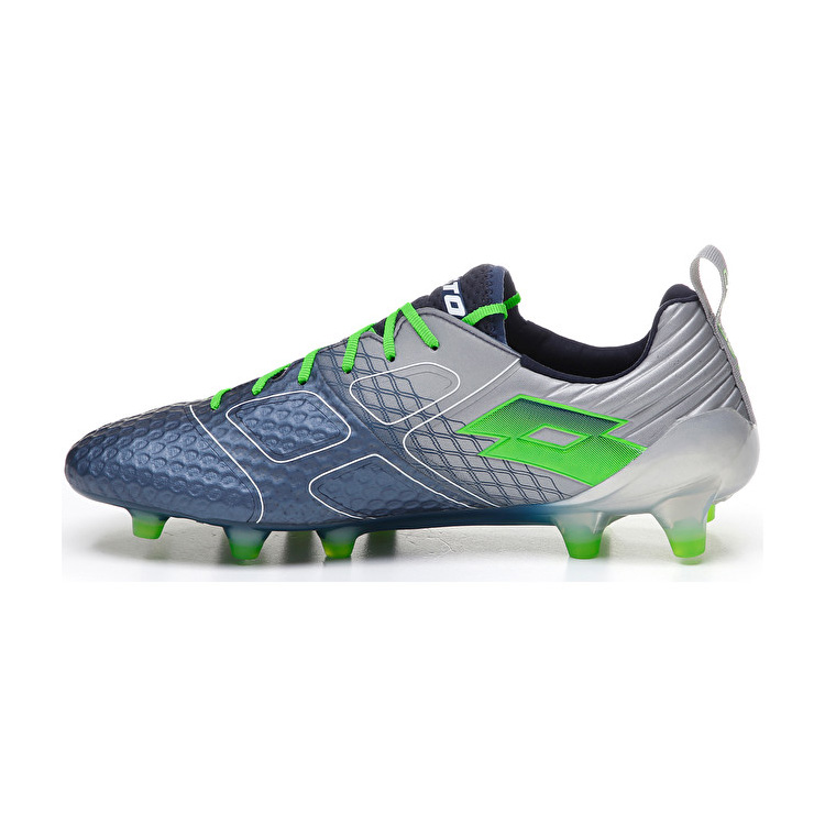 Lotto Maestro 200 Fg Soccer Shoes Blue / Green / Silver | QN5SZZCT