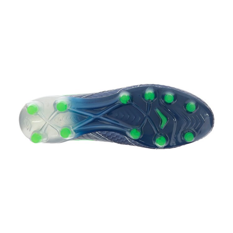 Lotto Maestro 200 Fg Soccer Shoes Blue / Green / Silver | QN5SZZCT