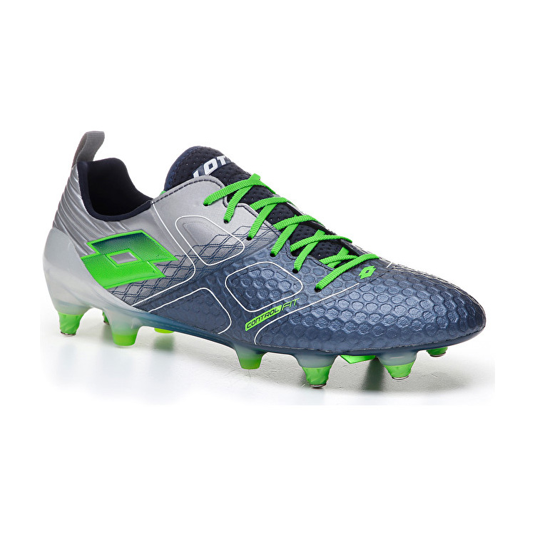 Lotto Maestro 200 Sgx Soccer Shoes Blue / Green / Silver | 3DSMLI2J