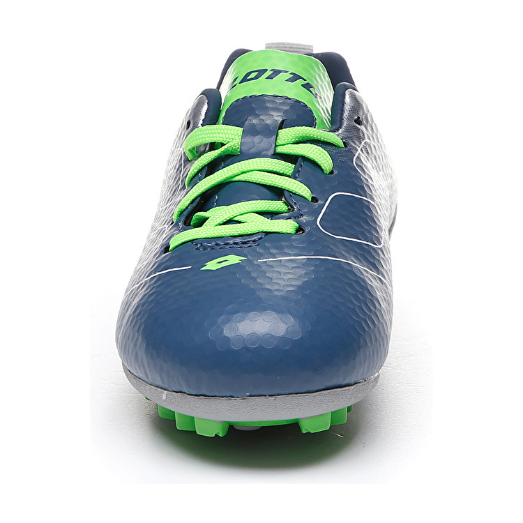 Lotto Maestro 700 Ag28 Jr Soccer Shoes Blue / Green / Silver | 4FDJ3AOX