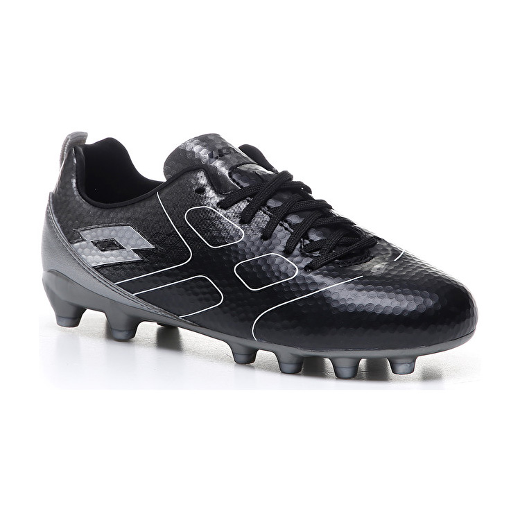 Lotto Maestro 700 Fg Jr Soccer Shoes Black / Silver | WIAQVK7V