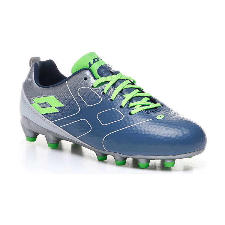 Lotto Maestro 700 Fg Jr Soccer Shoes Blue / Green / Silver | G1SAMEIF