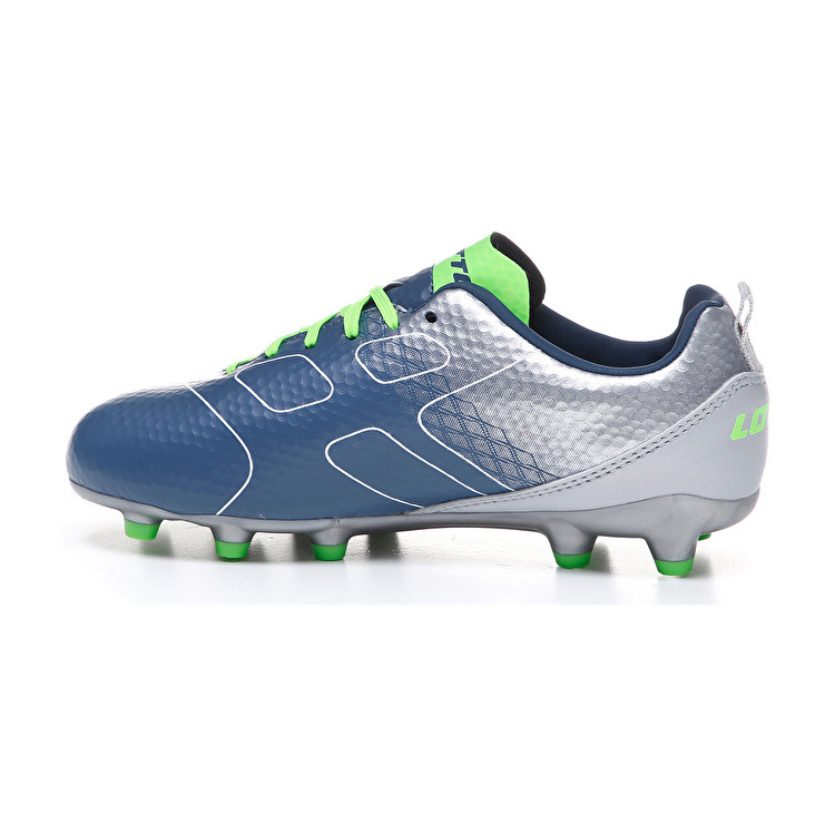 Lotto Maestro 700 Fg Jr Soccer Shoes Blue / Green / Silver | G1SAMEIF