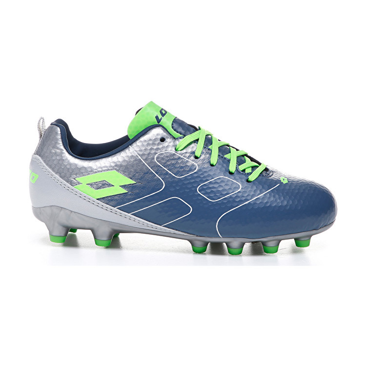 Lotto Maestro 700 Fg Jr Soccer Shoes Blue / Green / Silver | G1SAMEIF