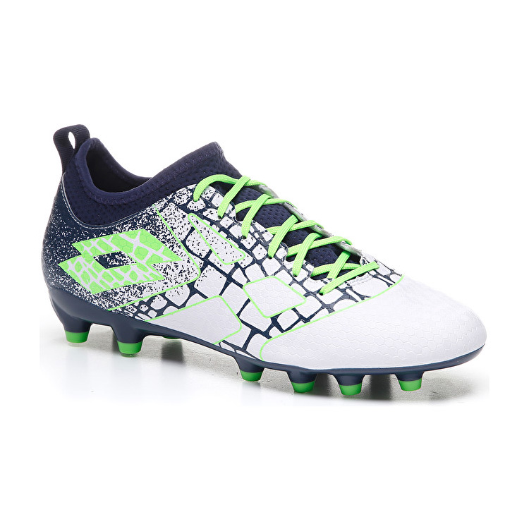 Lotto Maestro 700 Ii Fg Soccer Shoes White / Green / Navy | RQJ1SOZS