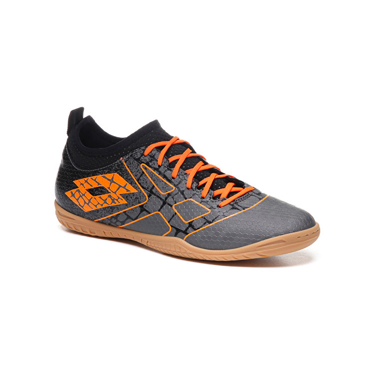 Lotto Maestro 700 Ii Id Soccer Shoes Orange / Black / Grey | 1MY6TGVP