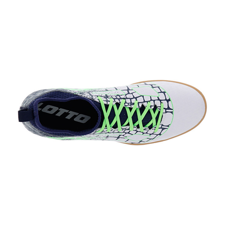 Lotto Maestro 700 Ii Id Soccer Shoes White / Green / Navy | SCAEVTLO