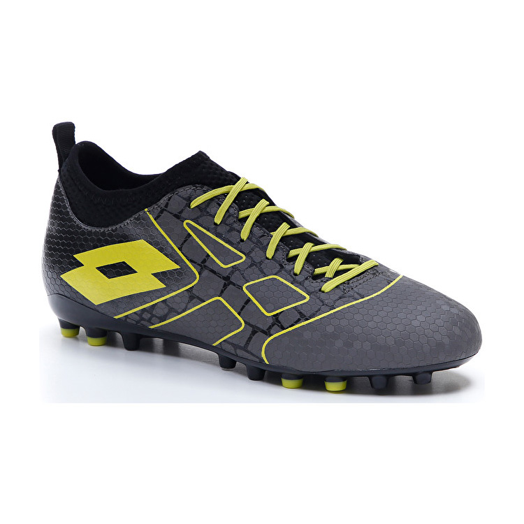 Lotto Maestro 700 Iii Agm Soccer Shoes Grey / Black / Yellow | OQI6L0VY