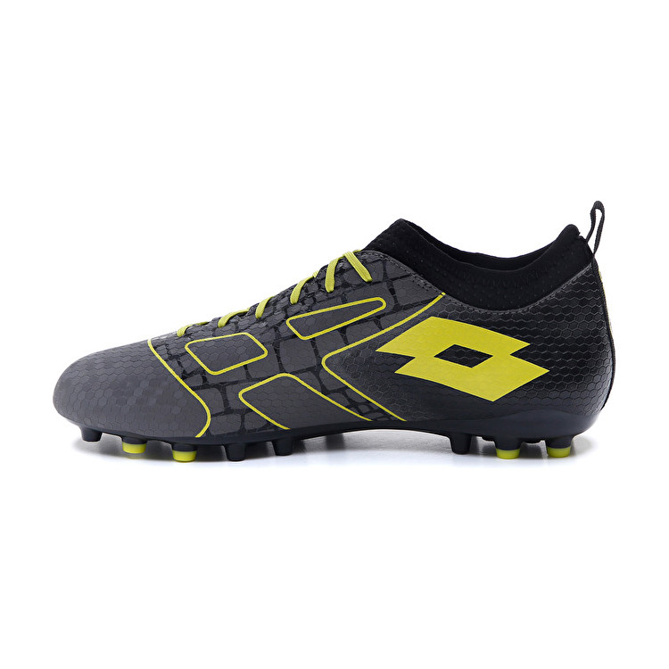 Lotto Maestro 700 Iii Agm Soccer Shoes Grey / Black / Yellow | OQI6L0VY