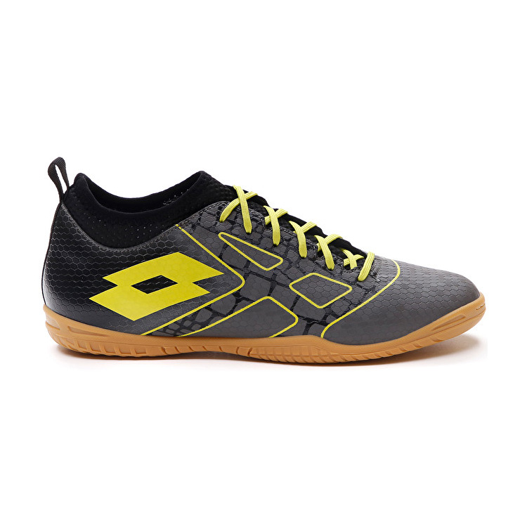 Lotto Maestro 700 Iii Id Soccer Shoes Grey / Black / Yellow | 8RBVZ2GQ