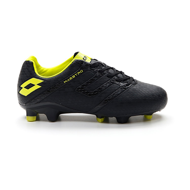 Lotto Maestro 700 Iv Fg Jr Soccer Shoes Black / Green | CWYBKTD5