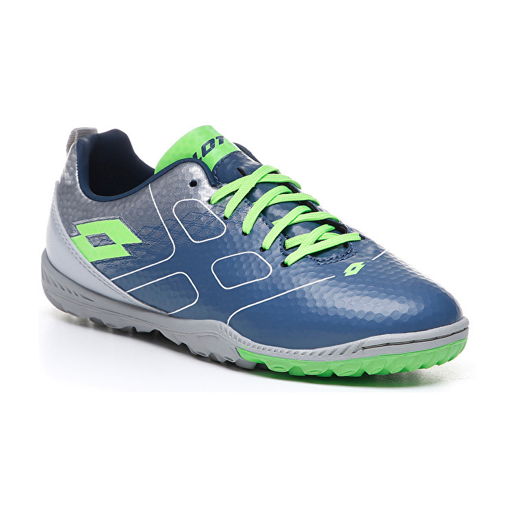 Lotto Maestro 700 Tf Jr Soccer Shoes Blue / Silver / Green | PGYLHK1Q