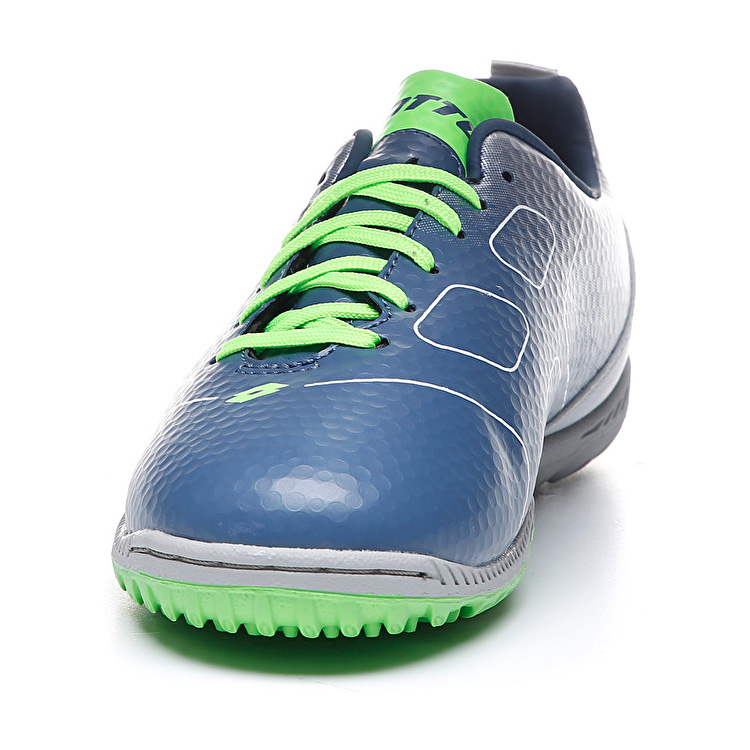 Lotto Maestro 700 Tf Jr Soccer Shoes Blue / Silver / Green | PGYLHK1Q