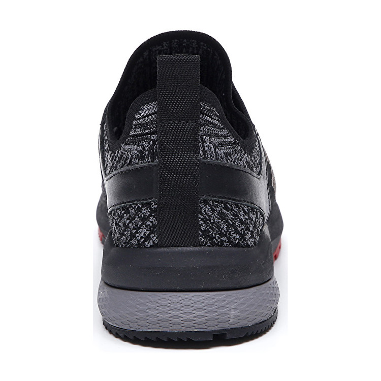 Lotto Marathon Knit Sneakers Black / Grey | KNLRBYUJ