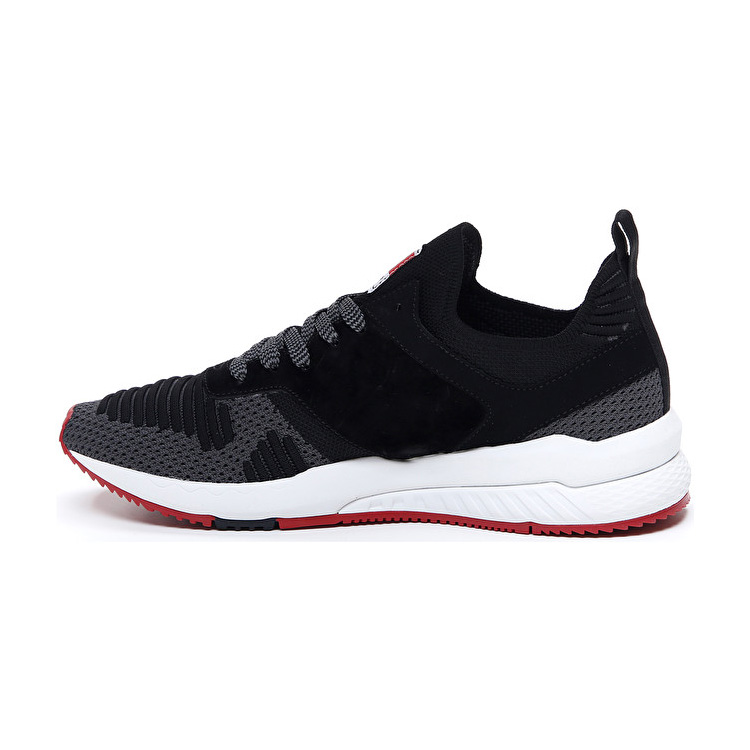 Lotto Marathon Knit Sneakers Black | KTMZFWU1