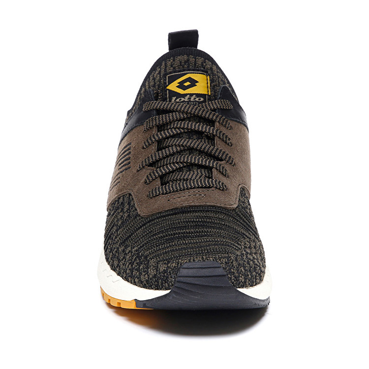 Lotto Marathon Knit Sneakers Brown / Black | ZLG2GCSA