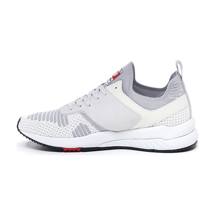 Lotto Marathon Knit Sneakers White / Grey | 52KNDLEQ