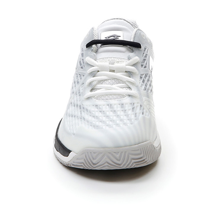 Lotto Mirage 100 Cly Tennis Shoes White / Black / Silver | 28QIGXKP