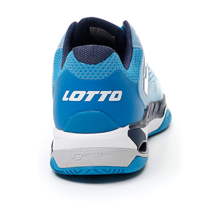 Lotto Mirage 100 Cly Tennis Shoes White / Blue | R3V8ZGT5