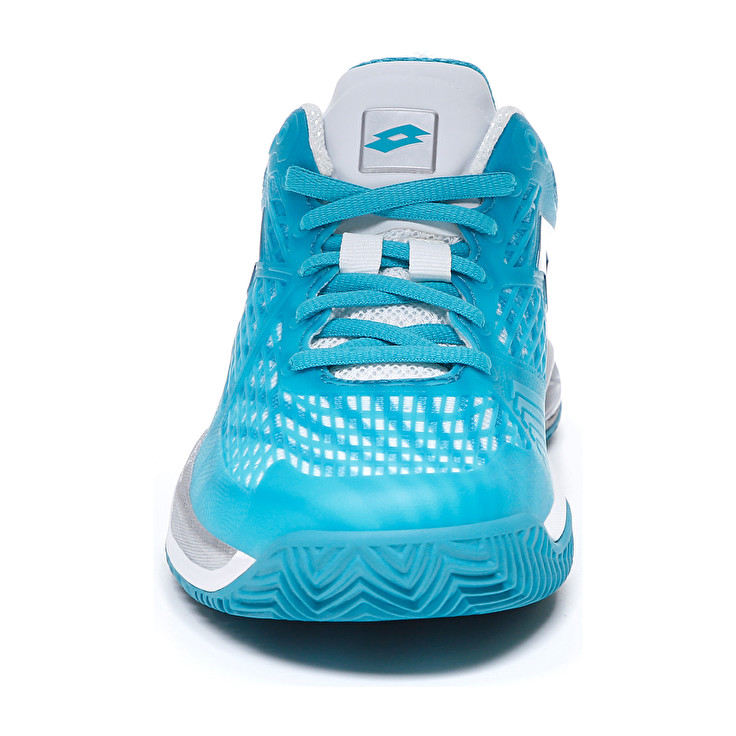 Lotto Mirage 100 Cly W Tennis Shoes Blue / White / Silver | LBES6T8F