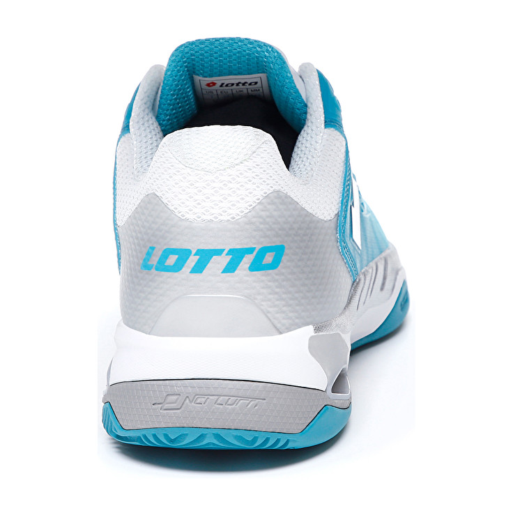 Lotto Mirage 100 Cly W Tennis Shoes Blue / White / Silver | LBES6T8F