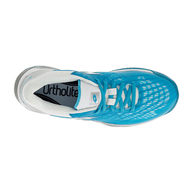 Lotto Mirage 100 Cly W Tennis Shoes Blue / White / Silver | LBES6T8F