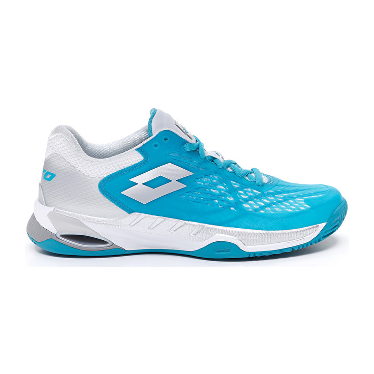 Lotto Mirage 100 Cly W Tennis Shoes Blue / White / Silver | LBES6T8F