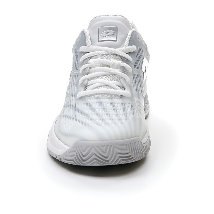 Lotto Mirage 100 Cly W Tennis Shoes White / Silver | XN7QMHIV