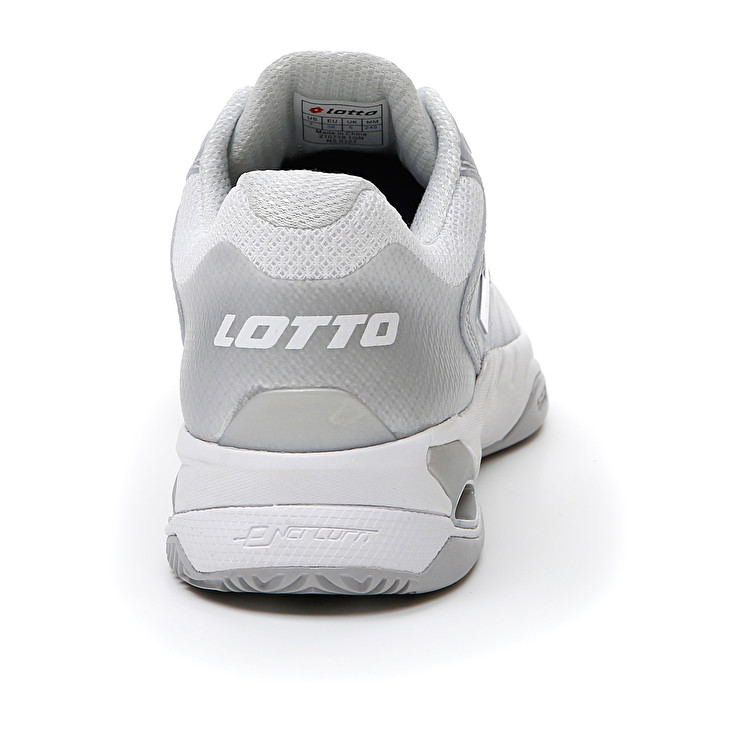 Lotto Mirage 100 Cly W Tennis Shoes White / Silver | XN7QMHIV