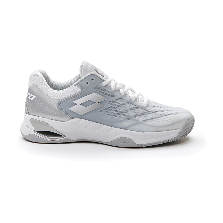 Lotto Mirage 100 Cly W Tennis Shoes White / Silver | XN7QMHIV