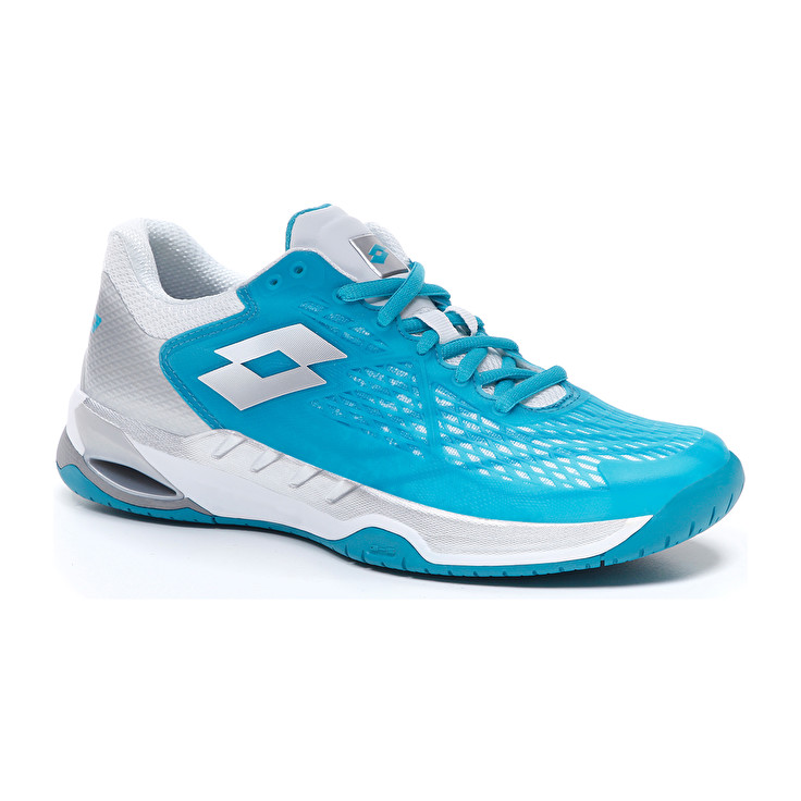 Lotto Mirage 100 Spd W Tennis Shoes Blue / White / Silver | CUVWO34X