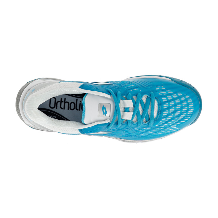 Lotto Mirage 100 Spd W Tennis Shoes Blue / White / Silver | CUVWO34X