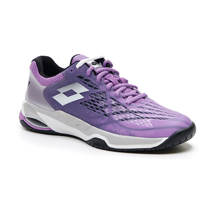 Lotto Mirage 100 Spd W Tennis Shoes Purple / Silver | X7XKA2UI