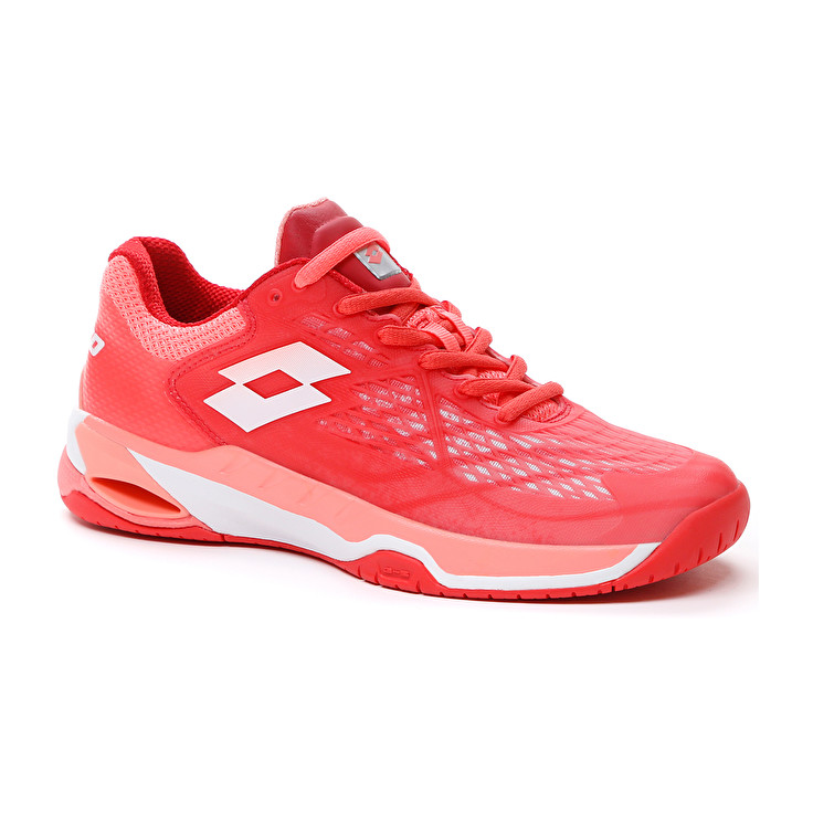 Lotto Mirage 100 Spd W Tennis Shoes Red / White / Rose | X85HPCZP