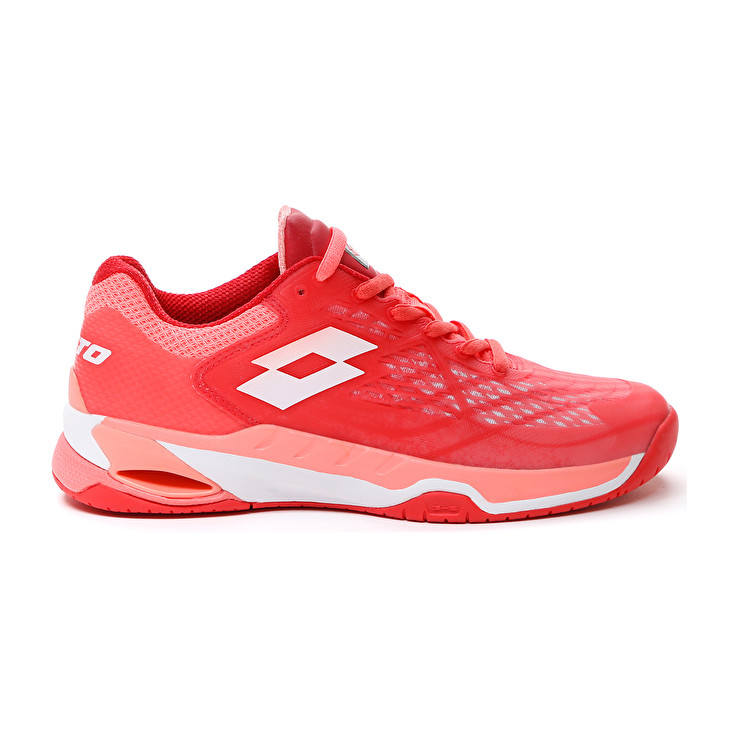 Lotto Mirage 100 Spd W Tennis Shoes Red / White / Rose | X85HPCZP