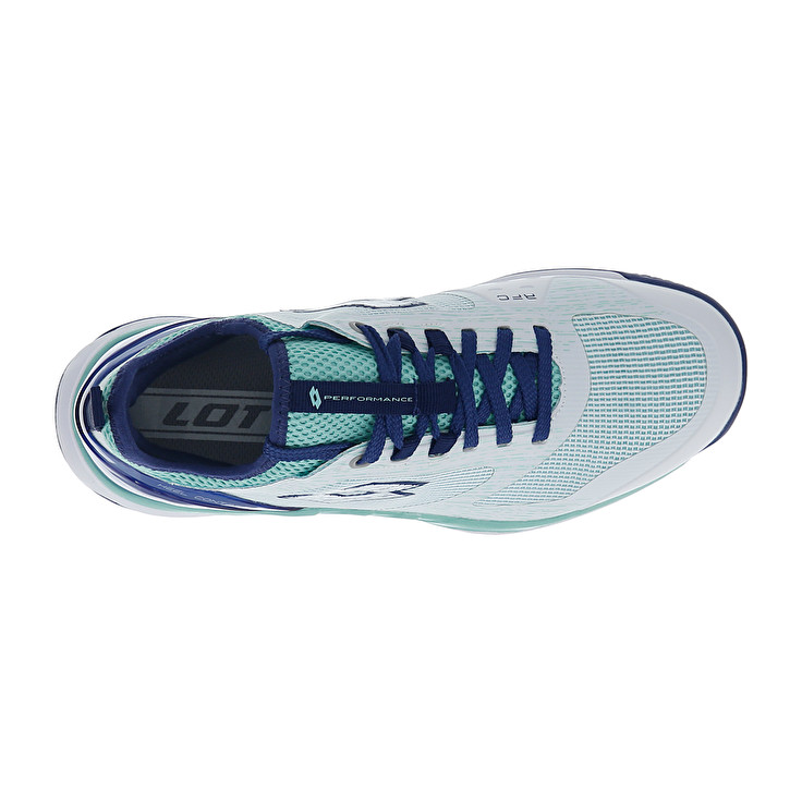 Lotto Mirage 200 Cly W Tennis Shoes White / Blue | BC52Q0HM